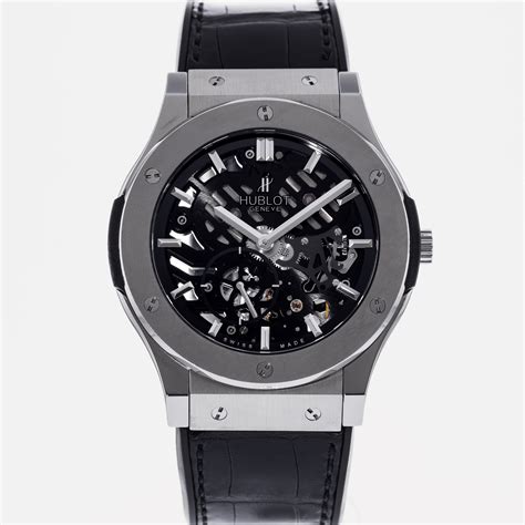 used hublot classic fusion|hublot classic fusion ultra thin.